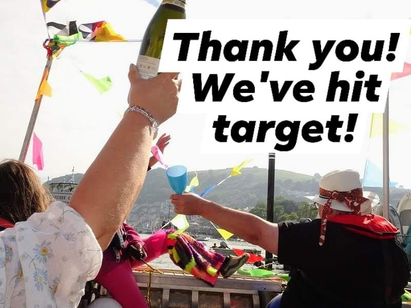 A big thank you to everyone who has supported us fundraising for our move! 
We are so grateful to have reached £25,000🎉🥂
#Dartmouth <a href="/Torbay_Hour/">#TorbayHour</a> <a href="/Devon_Hour/">#DevonHour</a> #Disability #sailing <a href="/DevonLiveNews/">Devon Live News</a>
