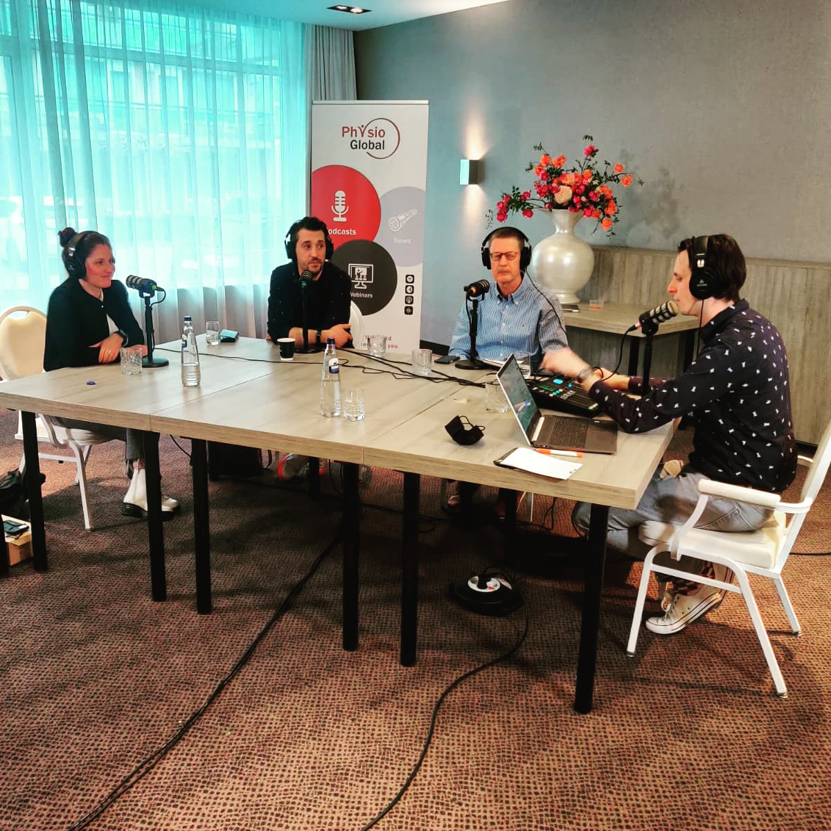 PhysioGlobal1's tweet photo. The #NVFL is going to spread our 5th podcast about the online NVFL Congress! We did some multiple podcast sessions and the livestream for the online congress. https://t.co/UkWytgEXDH