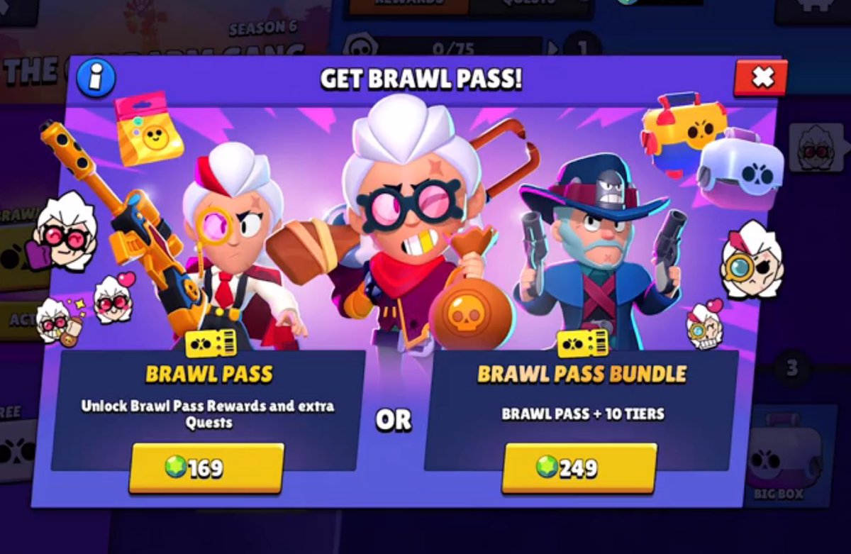 2X BRAWL PASS GIVEAWAY!!!! (2x $10 Gift Cards)

Rules:
1) Must Be Following Me ✅

2) Must be following @Bingethemcringe ✅

2) Like This Tweet ❤️

3) Retweet This Tweet 🔄

4) Tag 2 friends 👯‍♂️

Winner will be announced on Tuesday!! 🙂