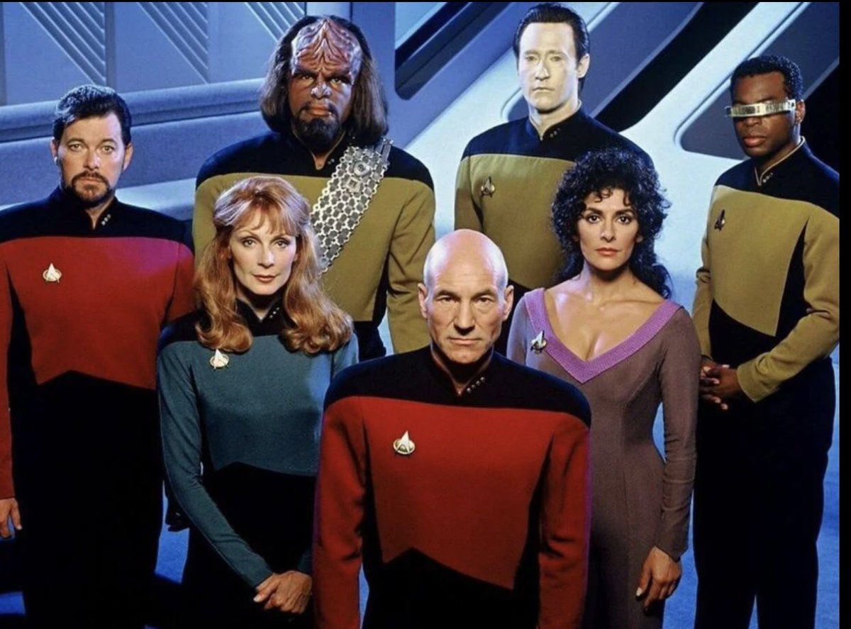 Who Enjoyed “Star Trek: The Next Generation?” (1987-1994)

#StarTrek #Television #TV #SciFi #PatrickStewart #LevarBurton #WilWheaton #MarinaSirtis #MichaelDorn #WhoopiGoldberg #BrentSpiner #DeniseCrosby #JohnDeLancie #GatesMcFadden #DianaMuldaur