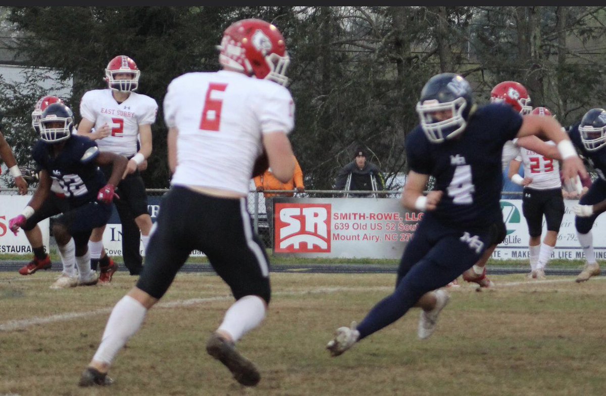 congrats to this weeks Simmons Nissan Player of the Game (vs ES) <a href="/GraniteBears/">MA Athletics</a> 🏈 #4 <a href="/Kasentaylor5/">Kasen Taylor</a> GO 🐻 <a href="/MACSchools/">Mount Airy City Schools</a> <a href="/granitesquad/">GSOD</a> <a href="/granitestrong1/">Granite Strong</a> <a href="/Coach_Holder4/">Logan Holder</a> <a href="/MABearHistorian/">MA Bears Historian</a>