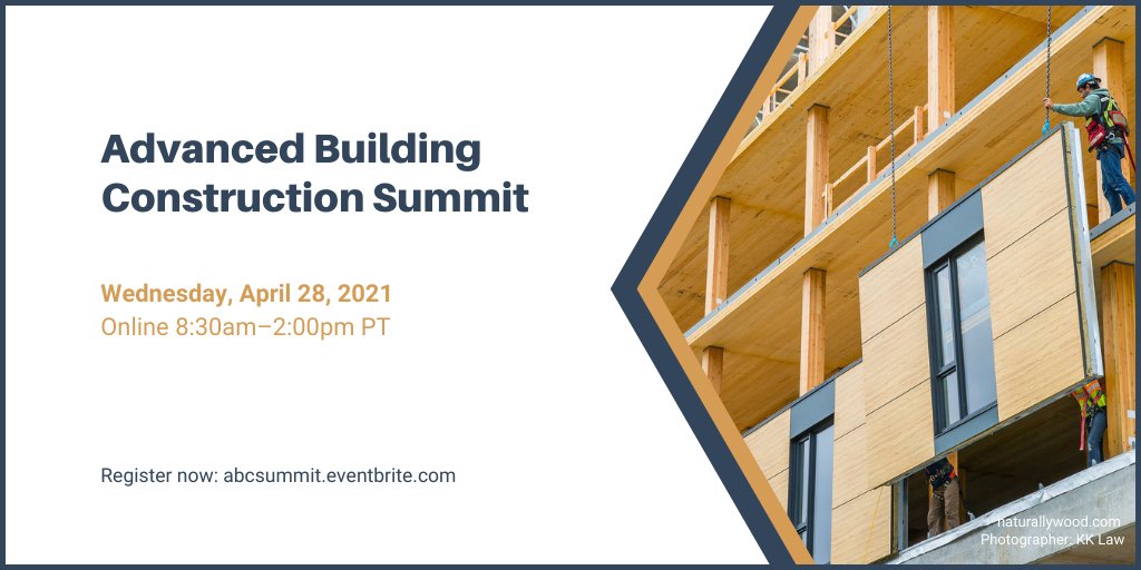 RockyMtnInst's tweet photo. If you’re wondering how industrialized construction can save time, money, and reduce buildings’ carbon footprints, you’ll want to attend the inaugural #ABCSummit on April 28! Learn more and register for free now: https://t.co/vJ7H7sfdfU https://t.co/W6eACr3hZ1