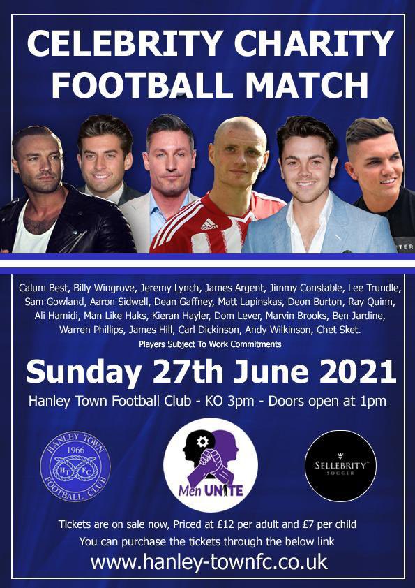 Chet Johnson (@chet_sket) on Twitter photo I can’t wait to play in @sellebrity_soccer_non_league comes to non league at <a href="/hanleytown66/">Hanley Town Football Club</a> for @menunite2019 on 27th June 2021 ...swipe up to book tickets now!! Can’t wait for this feel good Factor👇👇
skiddle.com/whats-on/Stoke… I can’t wait to play in @sellebrity_soccer_non_league comes to non league at <a href="/hanleytown66/">Hanley Town Football Club</a> for @menunite2019 on 27th June 2021 ...swipe up to book tickets now!! Can’t wait for this feel good Factor👇👇
skiddle.com/whats-on/Stoke…