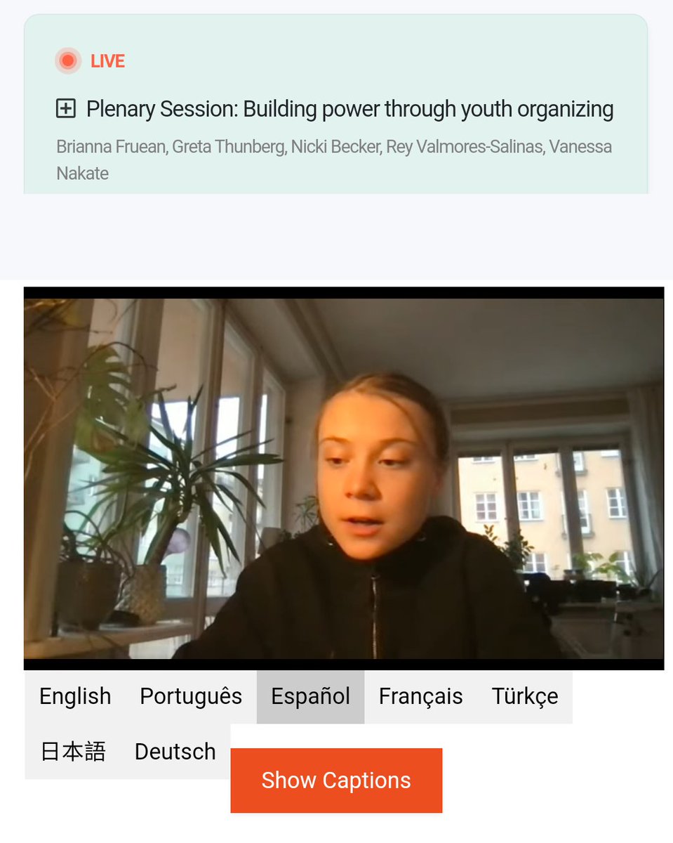 mycolinaes's tweet photo. ¡Great conversation! 👏🏻
Just Recovery Gathering! Plenary Session: Building power through youth organizing @rosereyde @GretaThunberg #BriannaFruean
#VanessaNakate 👏🏻
https://t.co/XTLgxK1QYJ
@350AmLatina @350 #JusticeClimate #JustRecoveryGathering https://t.co/FcUgerBAAq