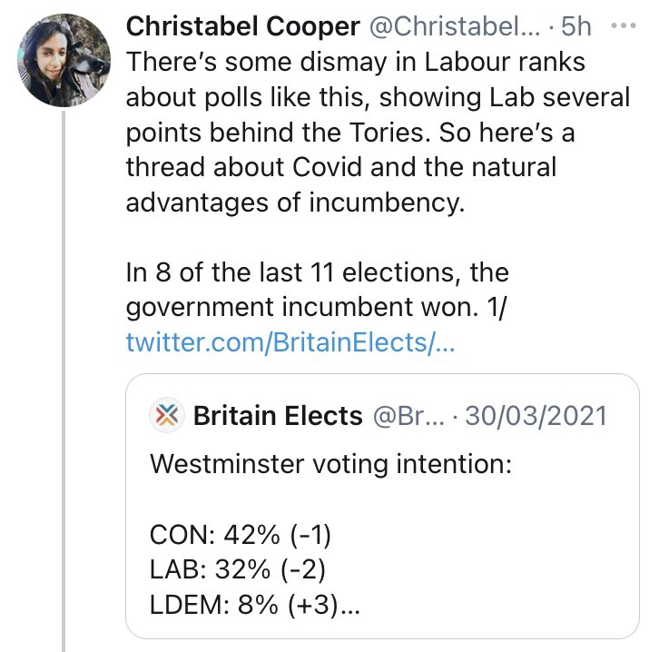 I’m sympathetic to this stuff, because it really is quite hard to break a system that has been busting its arse to keep the Tories in power for the whole of the last decade. But I do find it weird that none of these excuses - and that’s what they are - has applied until now.