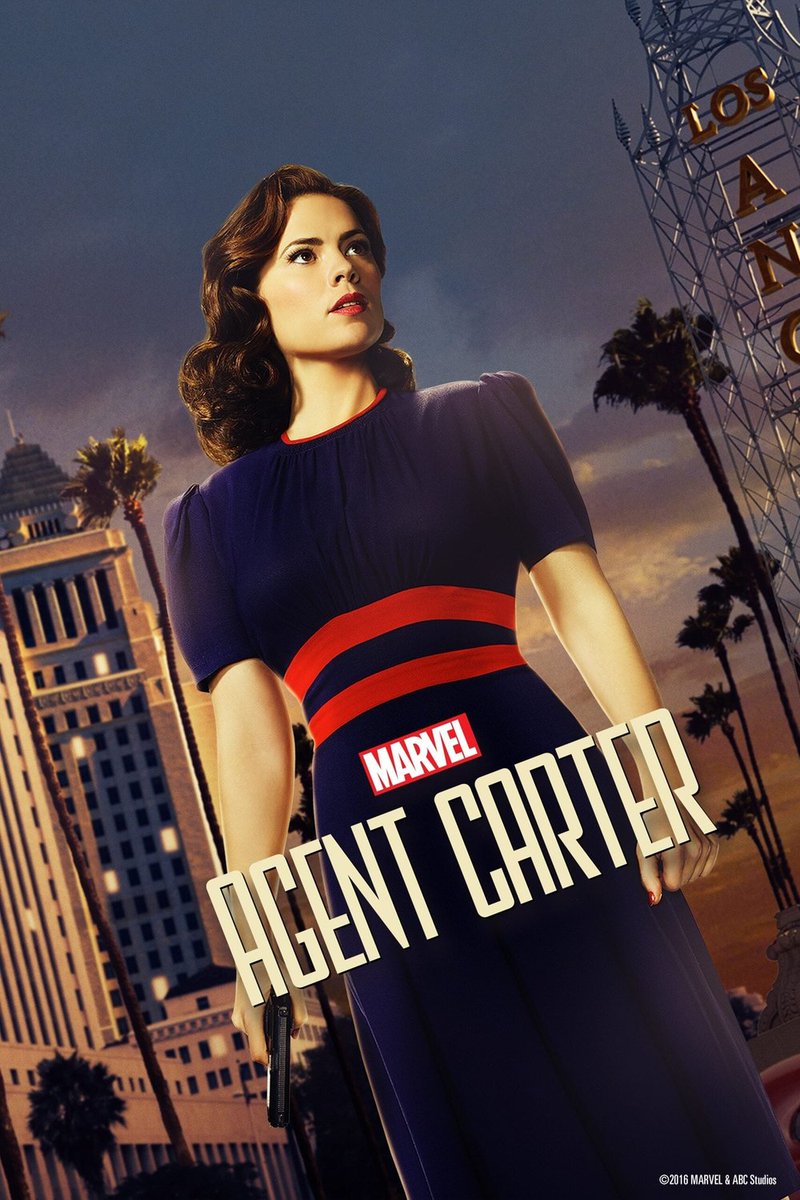 MARVEL'S AGENT CARTER- Both seasons are really good- Peggy is such a badass I wanna see more of her- I loved seeing Jarvis alive and in action- Again, young Howard Stark is iconic