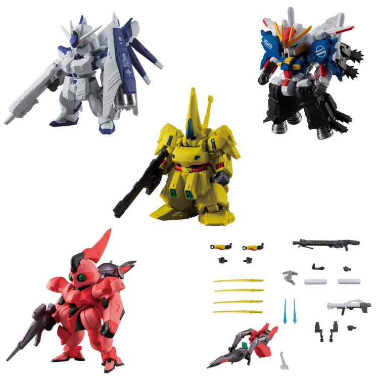 BandaiCollect's tweet photo. FW Gundam Converge #Plus02 Bandai Converge

As with all Converge items, each Mobile Suit is uniquely stylized. Approximately 3/4" taller and bigger than regular Converge figures. 4 Mobile Suits and a Set of Option Parts. October 2021; MSRP $13.00 each.

#gundam #Shokugan #BANDAI https://t.co/EzJ42ty7O5