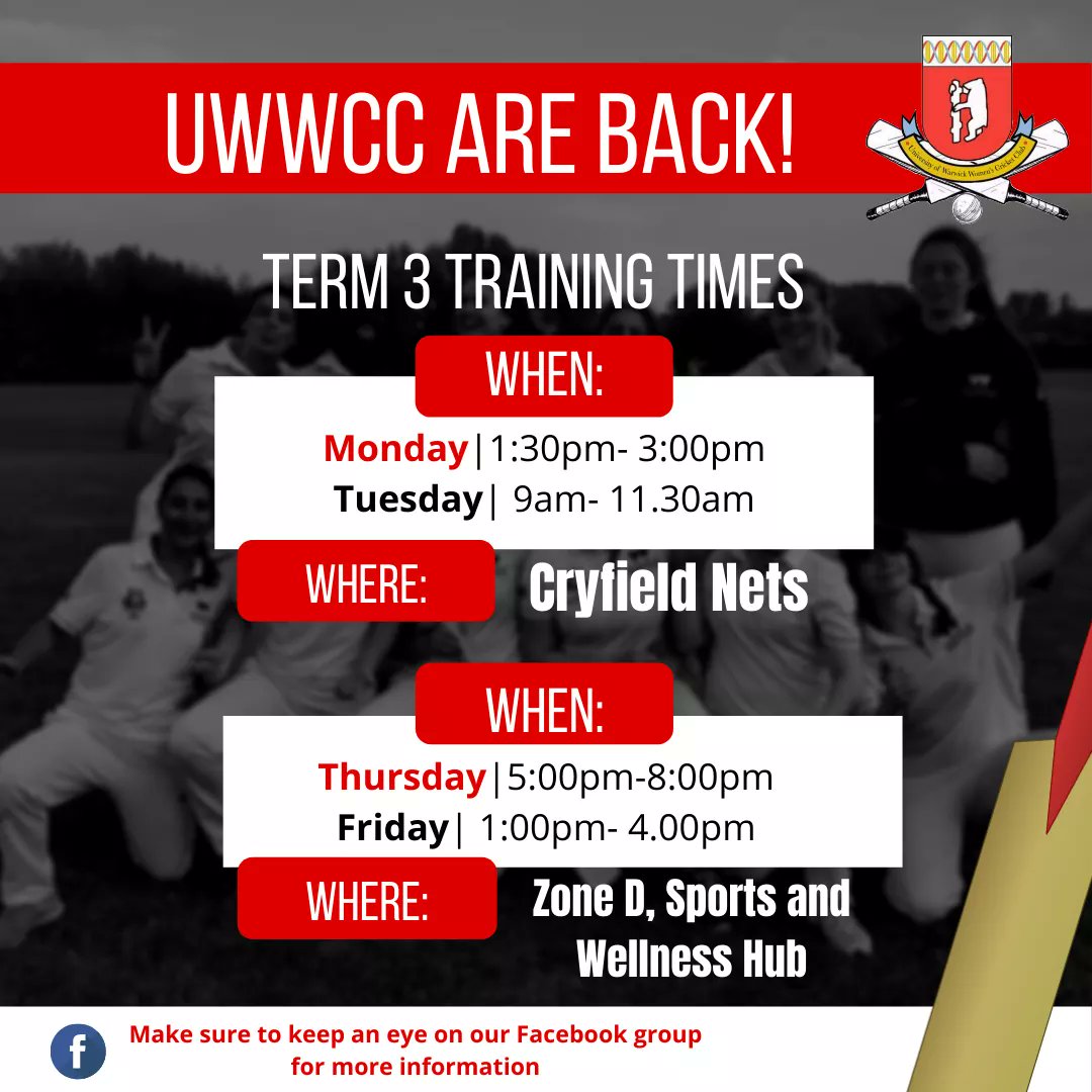 University of Warwick Women’s Cricket Club tweet media