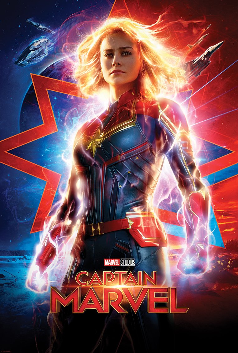 CAPTAIN MARVEL- My first time watching it- Carol is definitely super powerful- Tbh I would've liked it to have been longer and have had more conflict, cause I feel like she believed the aliens way too quickly- Young Fury and Coulson are my favorite