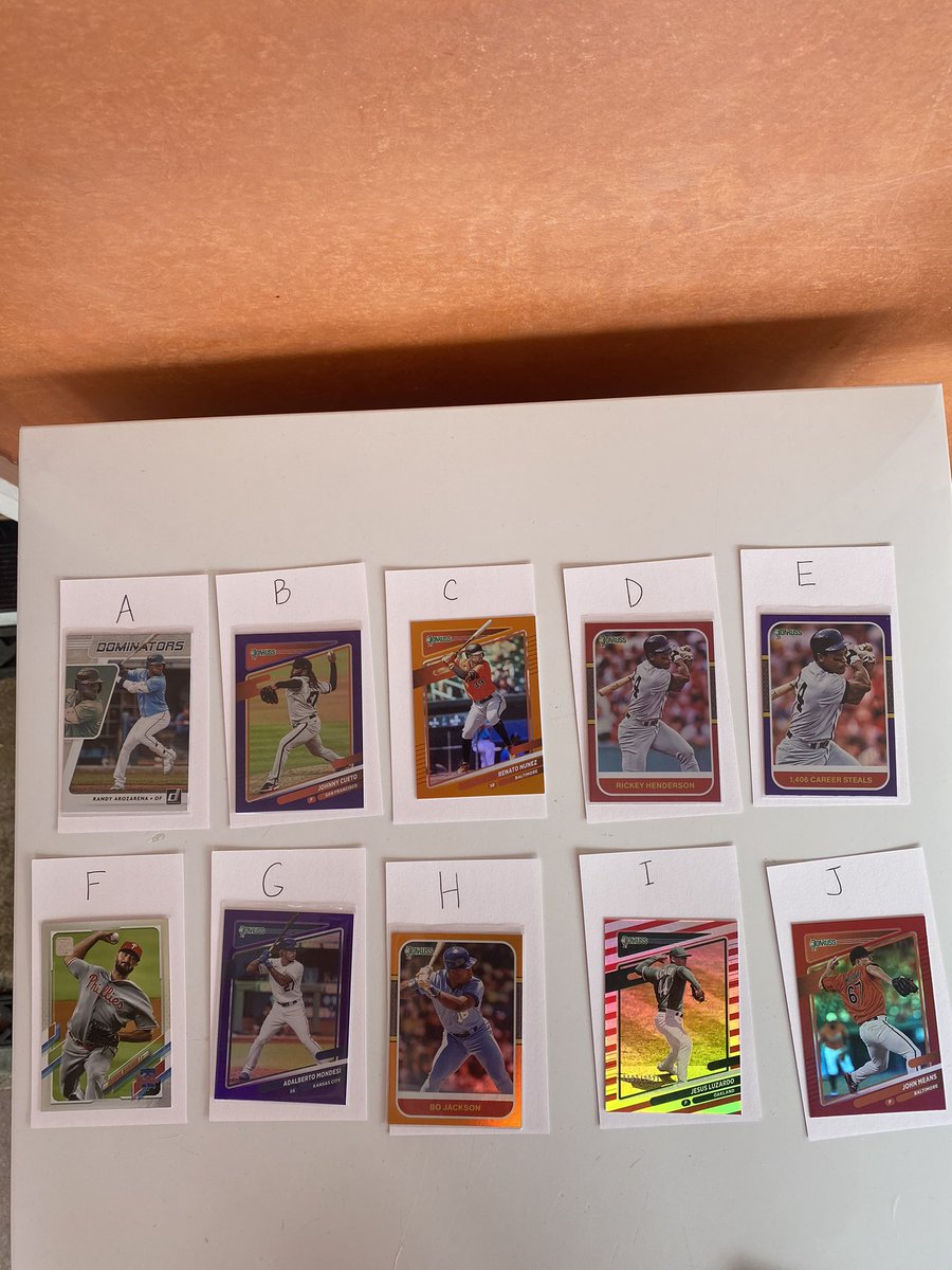 $1 each  @HobbyConnector  @sports_sell  @24_7SportsCards  @DailySportcards  @84baseballcards  @BuyMyCards123