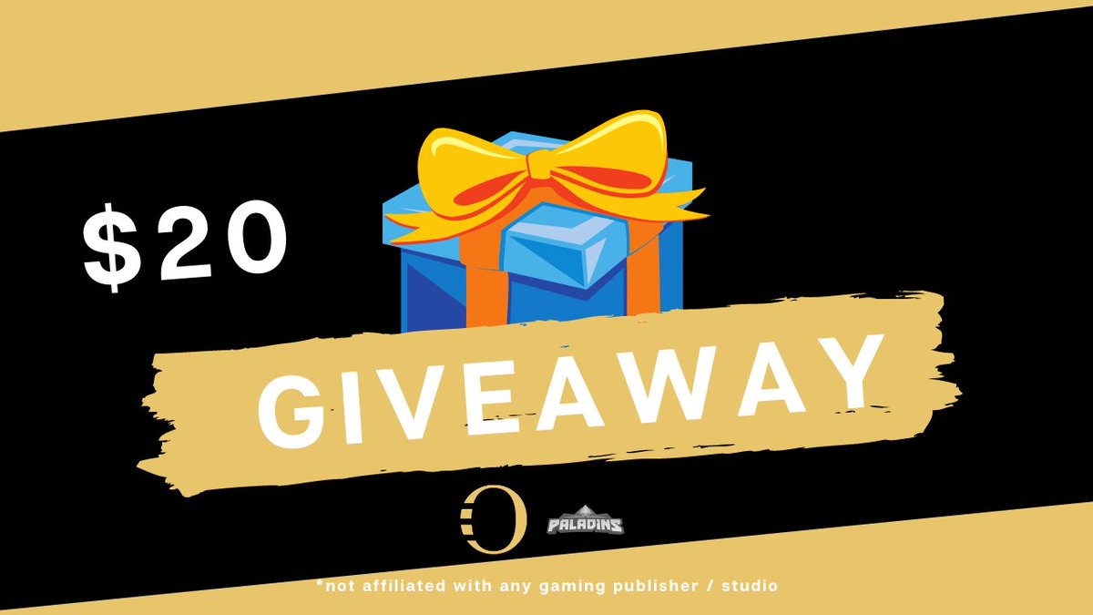OMNIesportsTeam's tweet image. ✨$20 FLASH GIVEAWAY✨

We're LIVE with a @PaladinsGame tournament and want to spread the word.

Giveaway ends today! 4/11 at 4pm ET

Enter here:
playr.gg/omniesports/20…