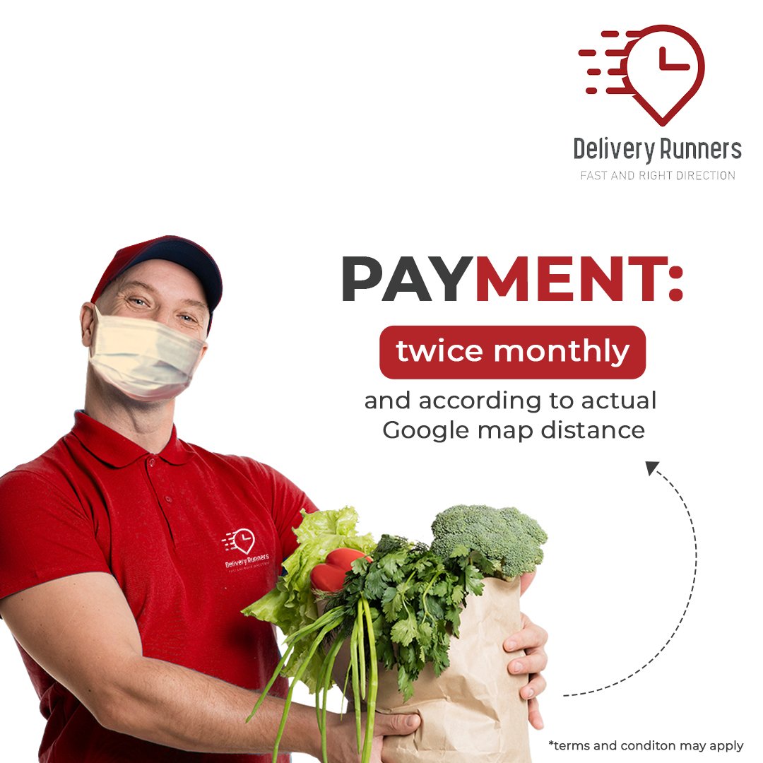 DeliveryRunner's tweet photo. Hiring NOW!💥

Would you like to increase your monthly income? 💰

And get competitive and flexible packages? 💯

Join Delivery Runners now!🚀

Contact us today for more information 📲

https://t.co/ZNYNsRR30E https://t.co/ztdmFdprt5
