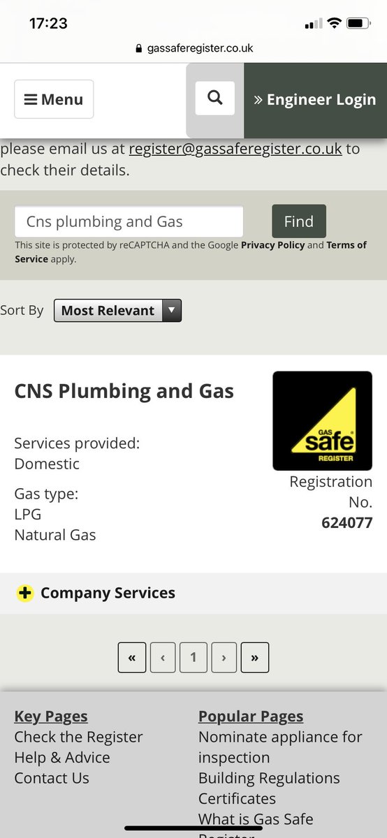 Has anyone else had this issue? If I go on to the <a href="/GasSafeRegister/">Gas Safe Register</a> and search by location my business doesn’t come up but if I search via my business name then it does? Can’t help but think I’m missing out on potential work