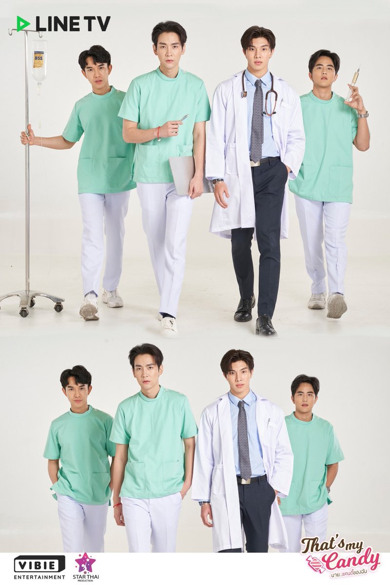 VibieThailand's tweet photo. 🎉🎉มาแล้วๆ ยิ่งกว่าฟินทะลุจอ ภาพฟิตติ้งนักแสดงซีรีส์ เรื่อง That's My Candy นาย..แคนดี้ของฉันมาแล้ว 🍭🍬

🥳 อย่าลืมรีทวิตพร้อมติด #thatsmycandytheseries กันด้วย

#นายแคนดี้ของฉัน
#thatsmycandytheseries
#ThatsMyCandy
#CastingThatsmycandy
#คิมม่อน
#คอปเตอร์
#คิมคอป https://t.co/ACwiKfTusx