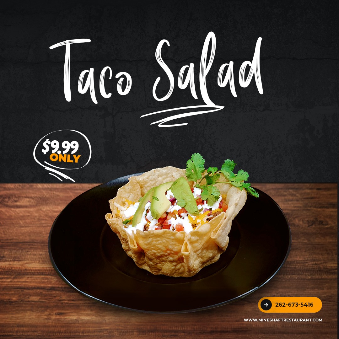 Anyone else obsessed with our Taco Salad? This is without a doubt one of our favorites.