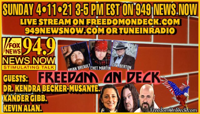 freedomondeck's tweet photo. Stream from 3-5 pm est today @LeeElci @ohyeahitsjulio @ReactionaryTms @Scottwh15446121 @ALEXNEWMAN_JOU @stan51773 @RightWut @libertysent @PollyLo08456224 @pamela12632553 @RepTVproducer @VirginiaGurule @fartgate @PerSempreYou @theronuld @hardinhogs https://t.co/zyapwg39IH
