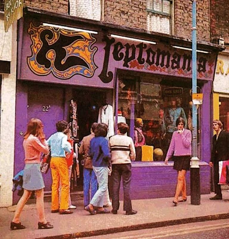 What made Carnaby Street special wasn't just the range of boutiques, it was the colour and spectacle that came with them. This was fashion as a way of living, not just as a way of looking modern.