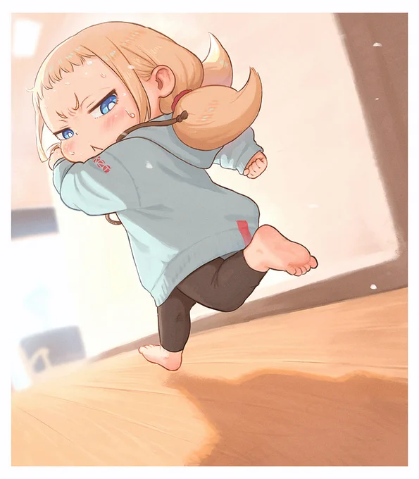 追われるようじょ 