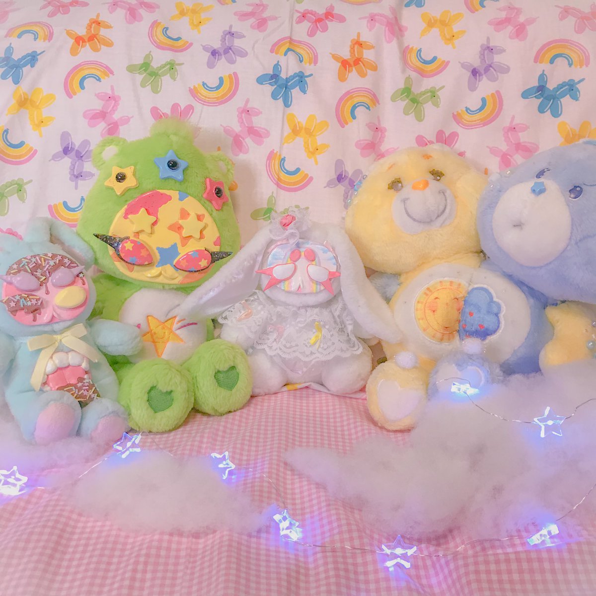 LazySpaceArtist's tweet image. Here is some work I have done in the past year! ☺️💕 #clayfaceplush #kawaii #artdoll #artist #art #upcycledplush