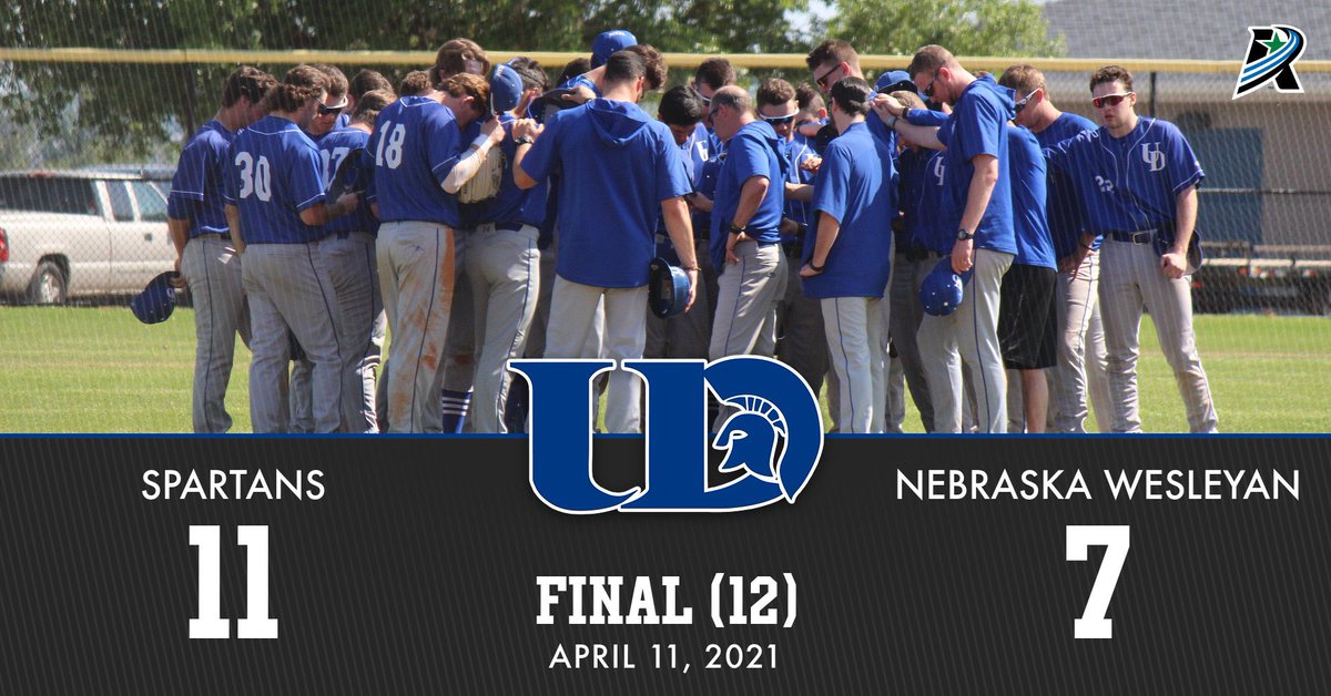 Spartans win the continuation of game 2 in 12 innings as DeStefanis hits the game winning grand slam and Crandall picks up his first career win.

#UDBaseball
