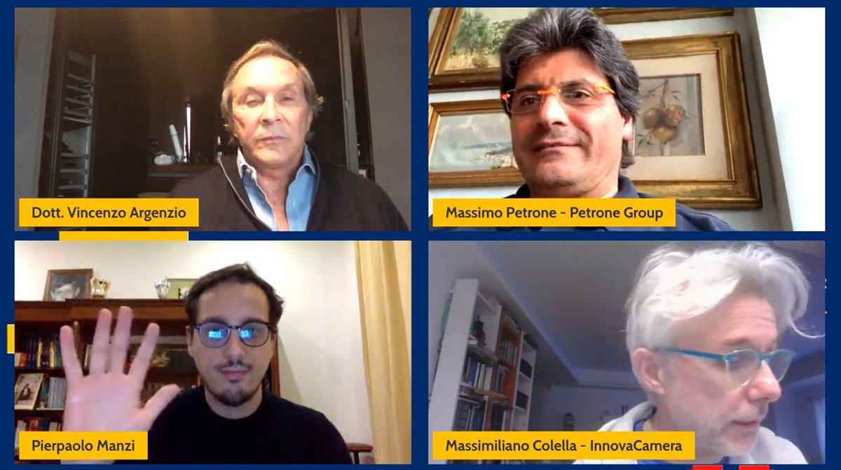 CodemotionIT's tweet photo. Il progetto "Welp" vince la challenge "MYHELPMED" promossa da #PetroneGroup e si aggiudica un premio del valore di 2.500€ in buoni Amazon!
Complimenti a Pierpaolo e a tutto il team!
#thebighack2021 https://t.co/SEWTzFhpVD