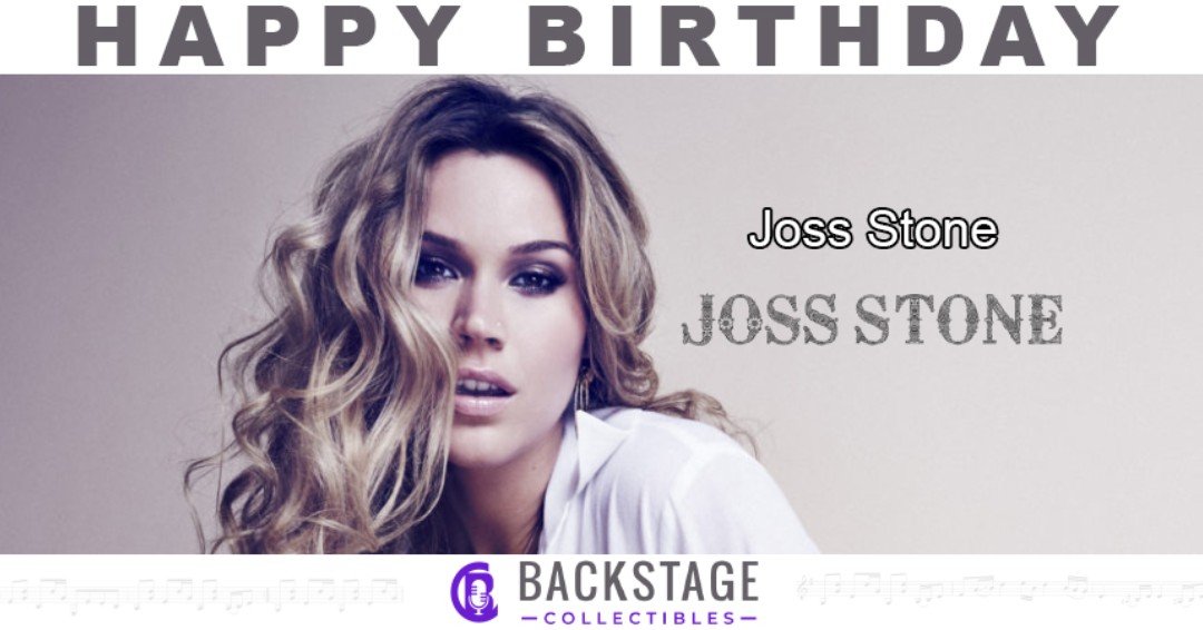 Happy birthday to Joss Stone!!  