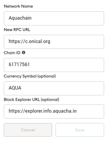 Aquachain (AQUA) tweet media