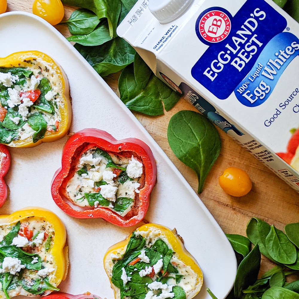 EgglandsBest's tweet photo. How fun is this! Our 100% Egg Whites are easy to add to almost any recipe. Plus they have 5g of protein per serving!
✶
✶
✶
#OnlyEB #madewithEB #eggwhites #protein #eggbake #bakedeggs #cooking #healthy #hearthealth https://t.co/ofFjSkj28S