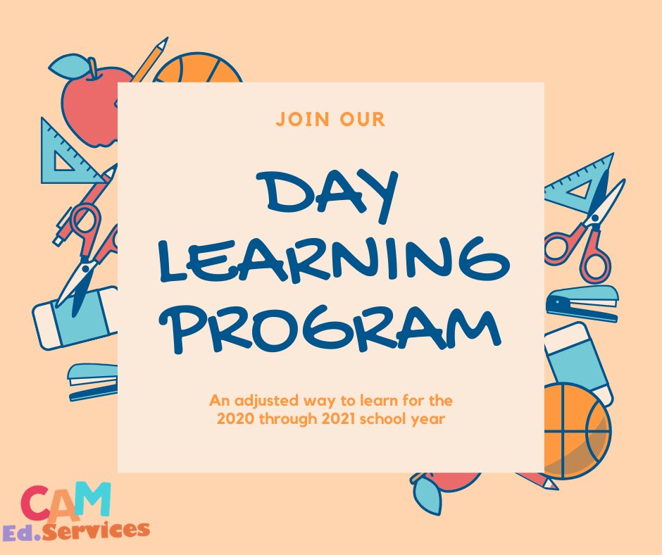 CAMEdServices's tweet image. Our highly qualified instructors will help your student with their distance learning curriculum and provide after school programs to enrich their distance learning experience. Visit our website for more information and how you can sign up today! camducation.com/day-learning-p… #learning