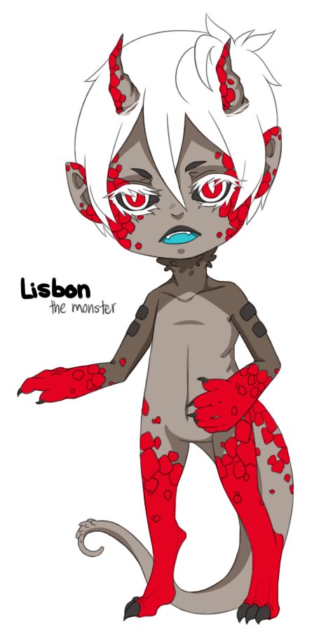 An OC who is a wip right now Kouran, Lisbon, Strawki, and more Marsh again.