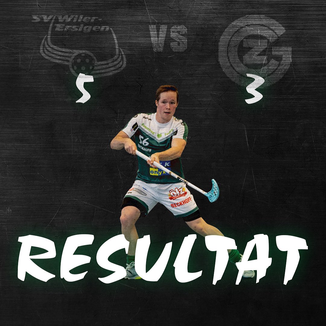 +++ Sieg in Spiel 4 +++

Der SVWE gewinnt das Heimspiel gegen @gc_unihockey mit 5:3, geht in der Serie mit 3:1 in Führung und hat nun 3 Matchbälle zum Finaleinzug! 💚🥳

#svwe #wirsindunihockey #swissunihockey #wirzeigensdir #floorball #unihockey #drablibä