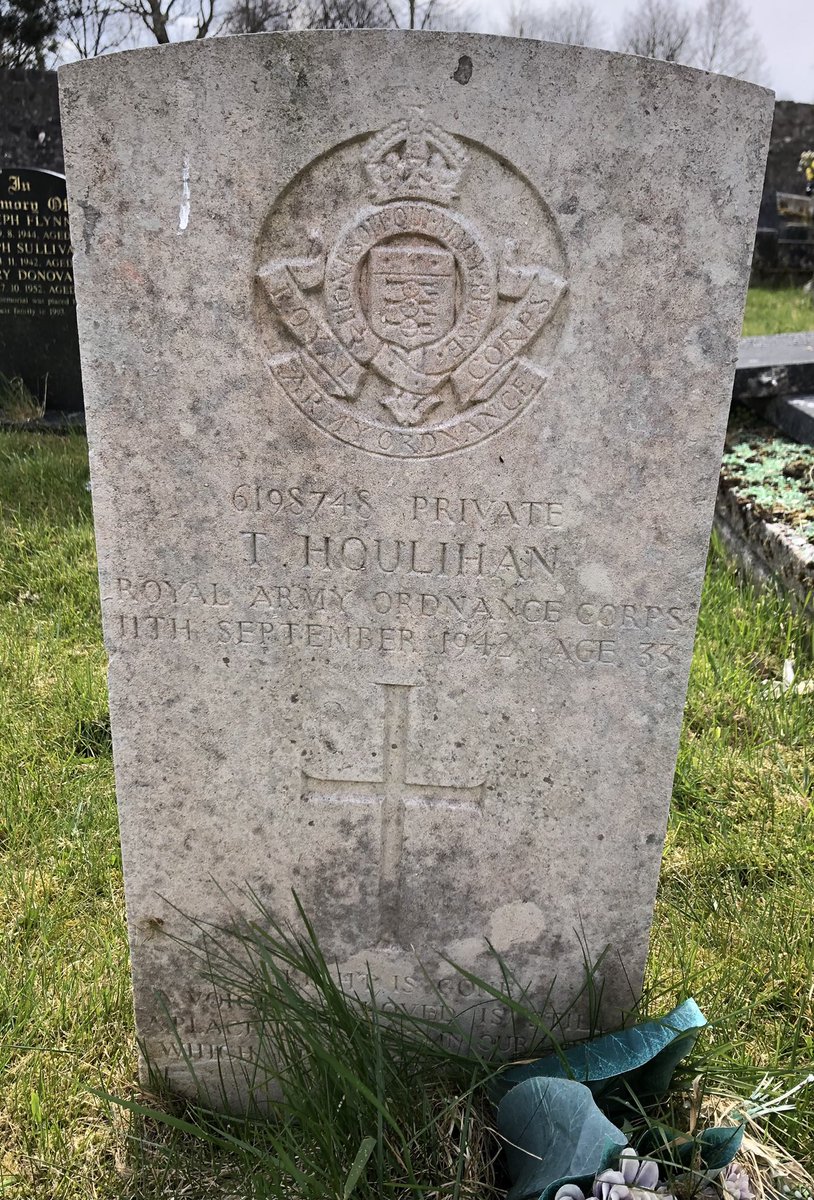 albymarch_alan's tweet image. Merthyr Tydfil (Pant) Cemetery @CWGC #Wales 
B.D.Thomas #RAMC
T.Houlihan #RAOC
C.Harrington #RASC
E.Clark #RASC