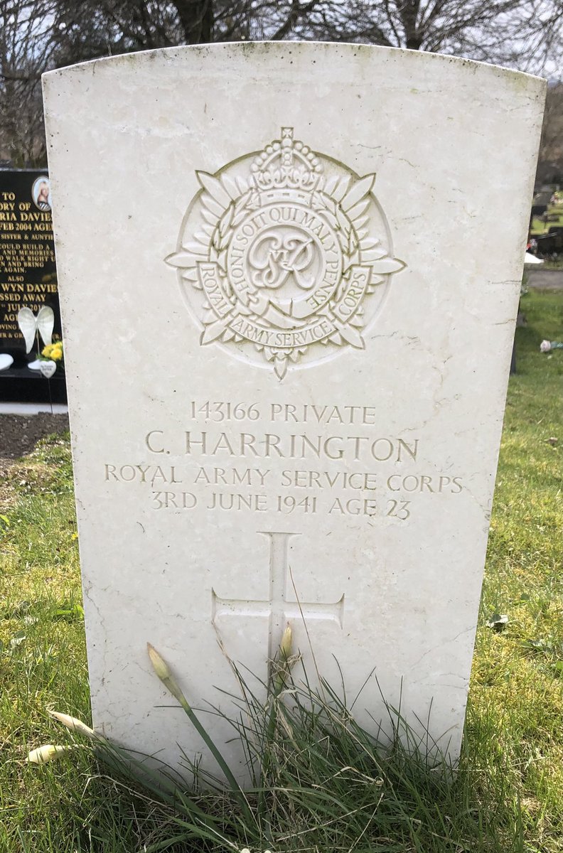 albymarch_alan's tweet image. Merthyr Tydfil (Pant) Cemetery @CWGC #Wales 
B.D.Thomas #RAMC
T.Houlihan #RAOC
C.Harrington #RASC
E.Clark #RASC