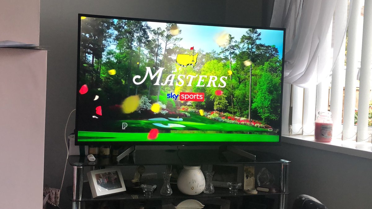 Nothing like a Masters Sunday