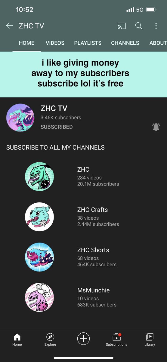 Breezyinc_'s tweet photo. @zhc_yt I’m subscribed to you all &amp; have notifications on😊😁 https://t.co/fvBpw2y2ih