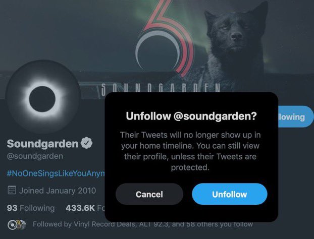 FSoundgarden's tweet photo. This should be you!!!!! Real fans #know https://t.co/Xj3iJadjJj