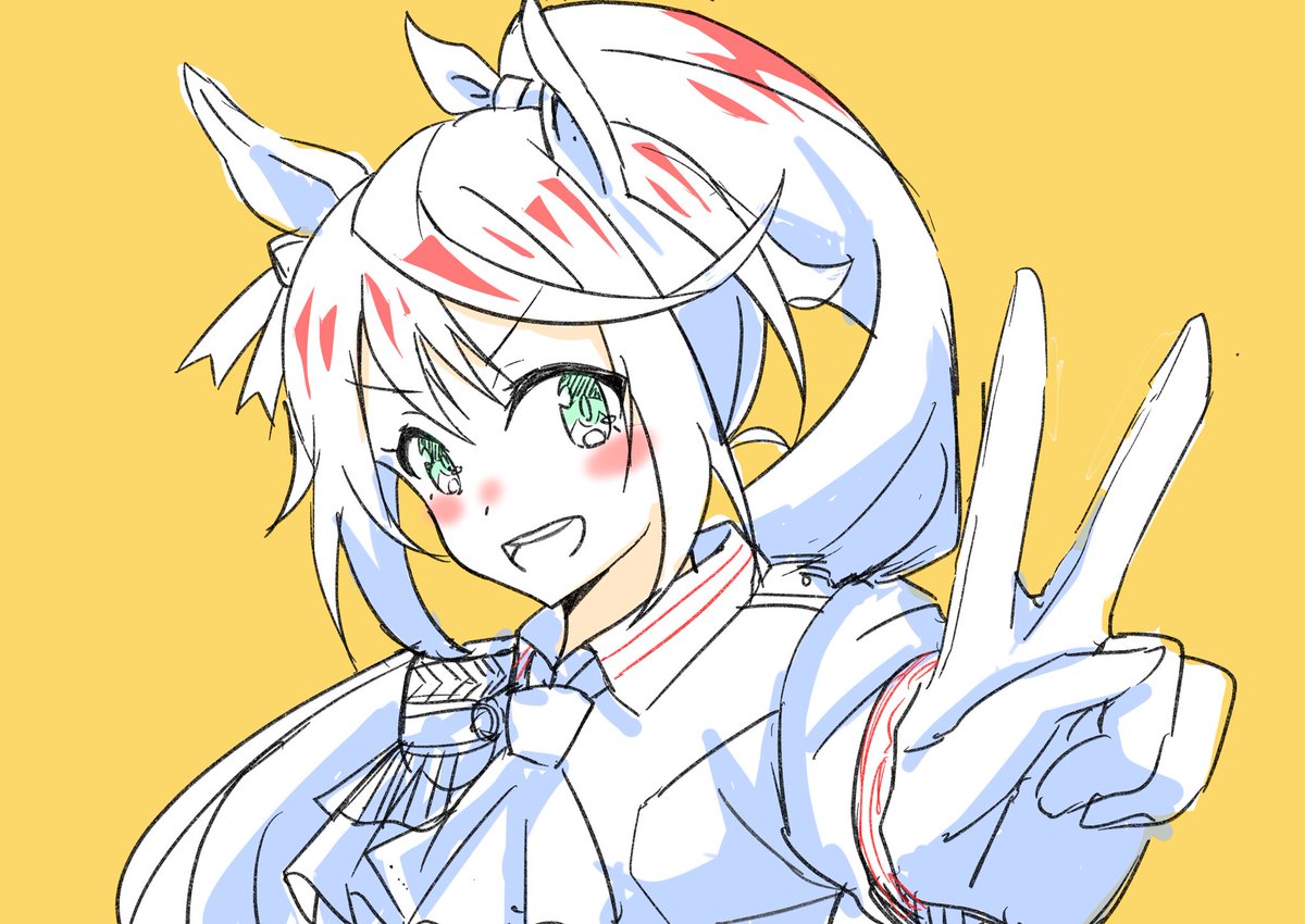 トウカイテイオー(ウマ娘) 「テイオーrkgk 」|やけんのイラスト