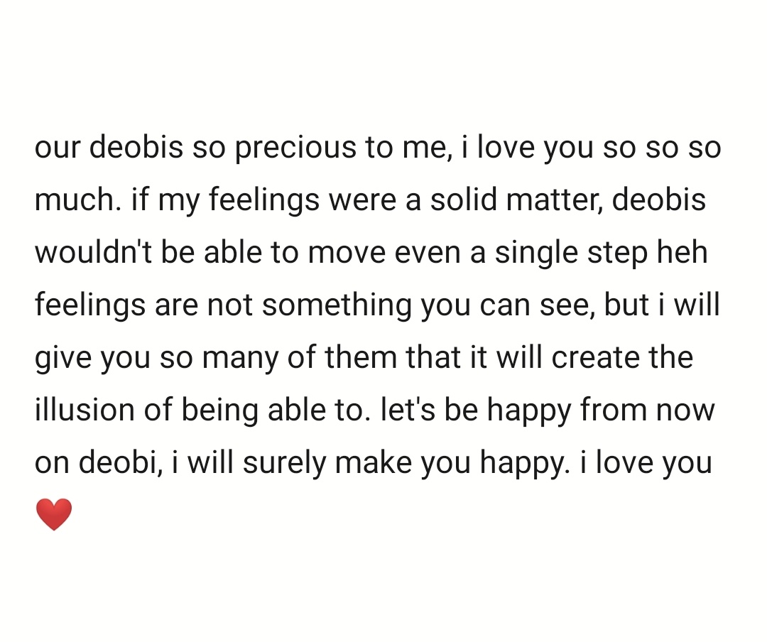 fancafe | 200516"i will surely make you happy"
