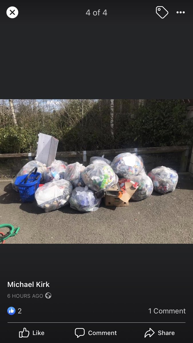 Realmont8's tweet photo. @TheRangeUK this is from just beside your store in Livingston. Staff say it’s the landlords responsibility. We cleared 14 bags. Shocking that you won’t even do 2-4 meters beyond your store. Please get a bin for your staffs cigarette butts as they are throwing on the ground 100s! https://t.co/i7KvtyG0KN
