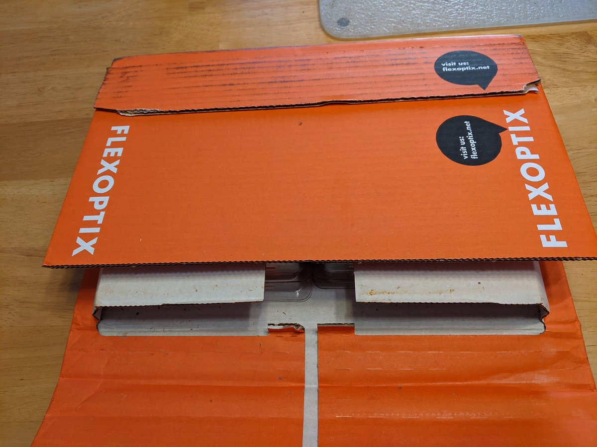 Not to brag, because that would be bad optics, but we got our latest order of <a href="/flexOptix/">FLEXOPTIX</a>, which are very good optics.