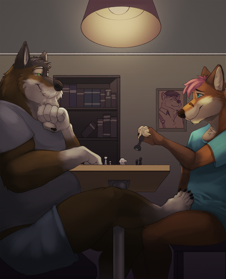 horrorbuns's tweet photo. #nsfw

Vincent will let you top if you can beat him in chess.. but with his foot between your legs under the table, it's looking like it will be mate in 3. https://t.co/cgwteMUjLd