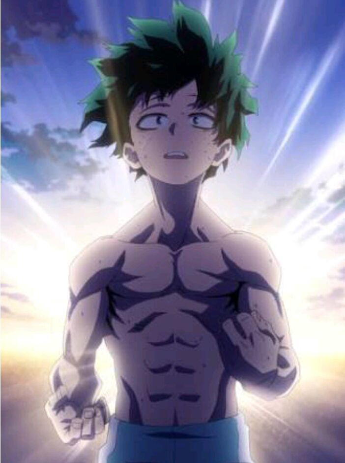 Scrolling. Scrolling. *Abs.* He remembered the first time he'd truly computed how shredded Deku was. He'd spent *weeks* trying to figure out when it had happened. Finally he'd just *asked.*Dragging appliances across a beach. What the fuck.@/FuckMeUpDeku: #5 THESE ABS?! HOW?