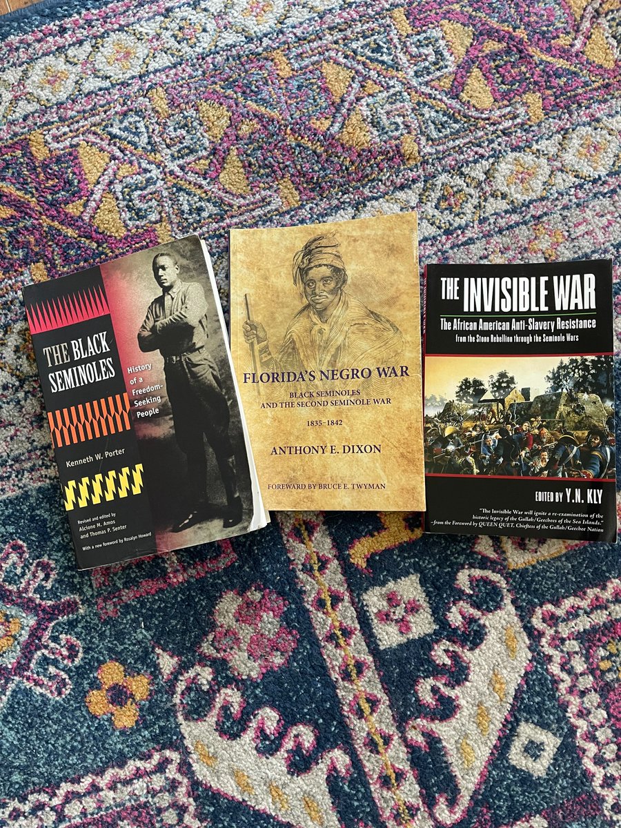 the Seminole Wars were the largest sustained revolt of formerly enslaved people and their Indigenous alliesBlack Seminole chief John Horse led his people from Florida to Indian Territory to be free; and to keep their freedom, led their exodus to Mexico https://www.iheart.com/podcast/1119-black-cowboys-77440172/episode/chapter-5-chief-john-horse-80161670/