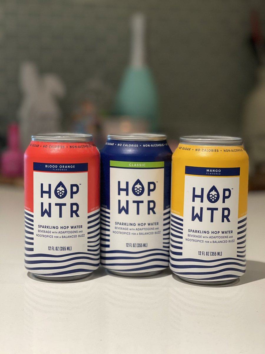 tipsydiaries's tweet photo. no booze, just the benefits! @HopWtr 🙌🙌🙌 #hopwtr #hopwater #tipsydiaries https://t.co/WHHSZrtXMR