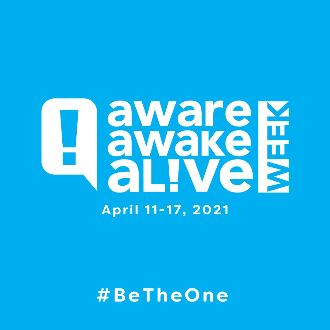 Aware Awake Alive tweet media