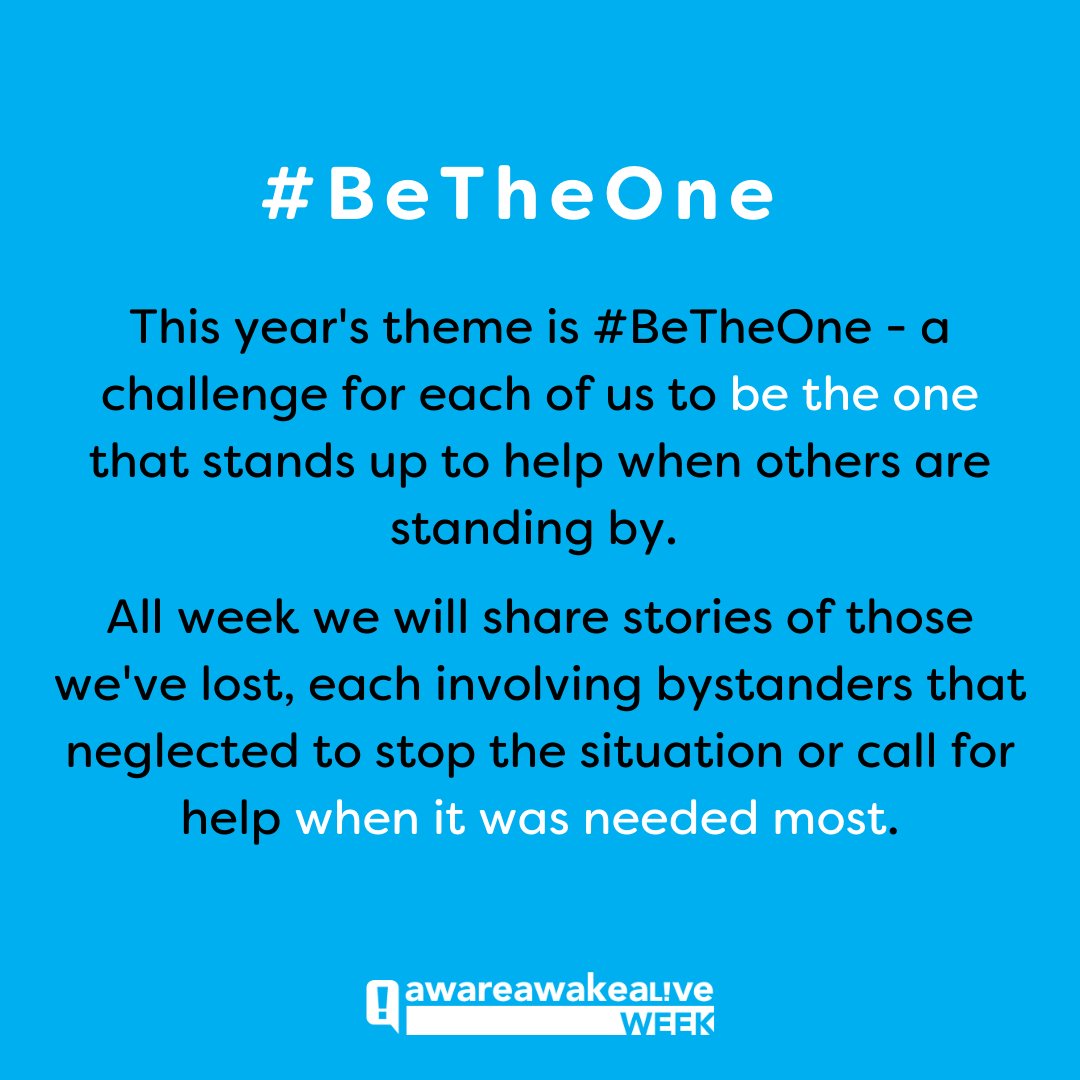 Aware Awake Alive tweet media