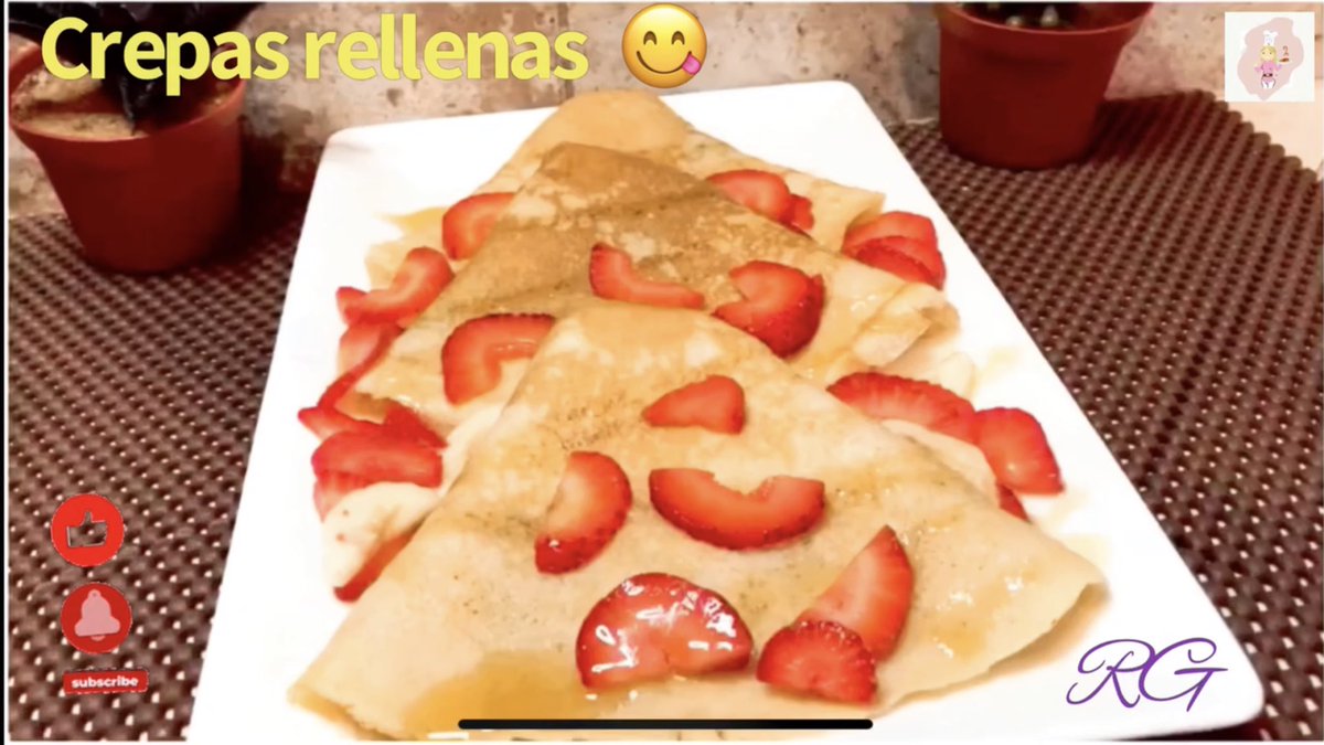 RGabitta's tweet photo. https://t.co/Y42GSdxymx

Crepas rellenas, súper deliciosas... mil gracias por visitar mi canal, para ver el video completo solo da clic al enlace,  gracias 😉 #crepas #crepasrellenas #facilesydeliciosas #recetasdegabitta #postres #recetas #cocina https://t.co/Tgqmy5ftnA