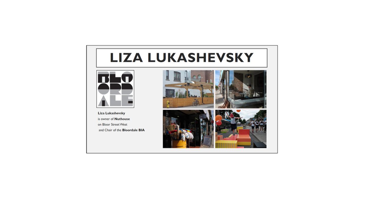 Toronto Community Bikeways Coalition presents:

First Annual, TCBC Community Advocacy Awards!
April 9, 2021

Announcing the Winners of the "Business Road Safety Champion"

Liza Lukashevsky (Nuthouse on Bloor) 

#bikeTO