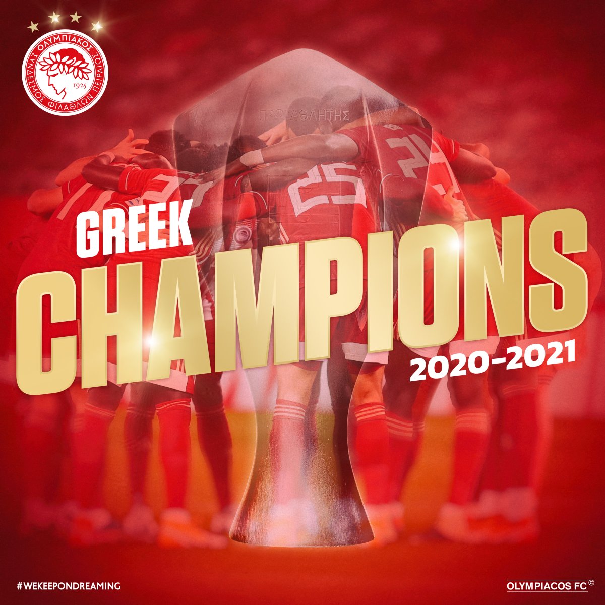 46 Πρωταθλήματα και Συνεχίζουμε Να Ονειρευόμαστε! / 46 Championships and We Keep On Dreaming! 🔴⚪️🏆🦁

#Olympiacos #Champions #GreekChampions #Olympiacos46 #slgr #Greece #Piraeus #WeLovePiraeus #Football #WeKeepOnDreaming
