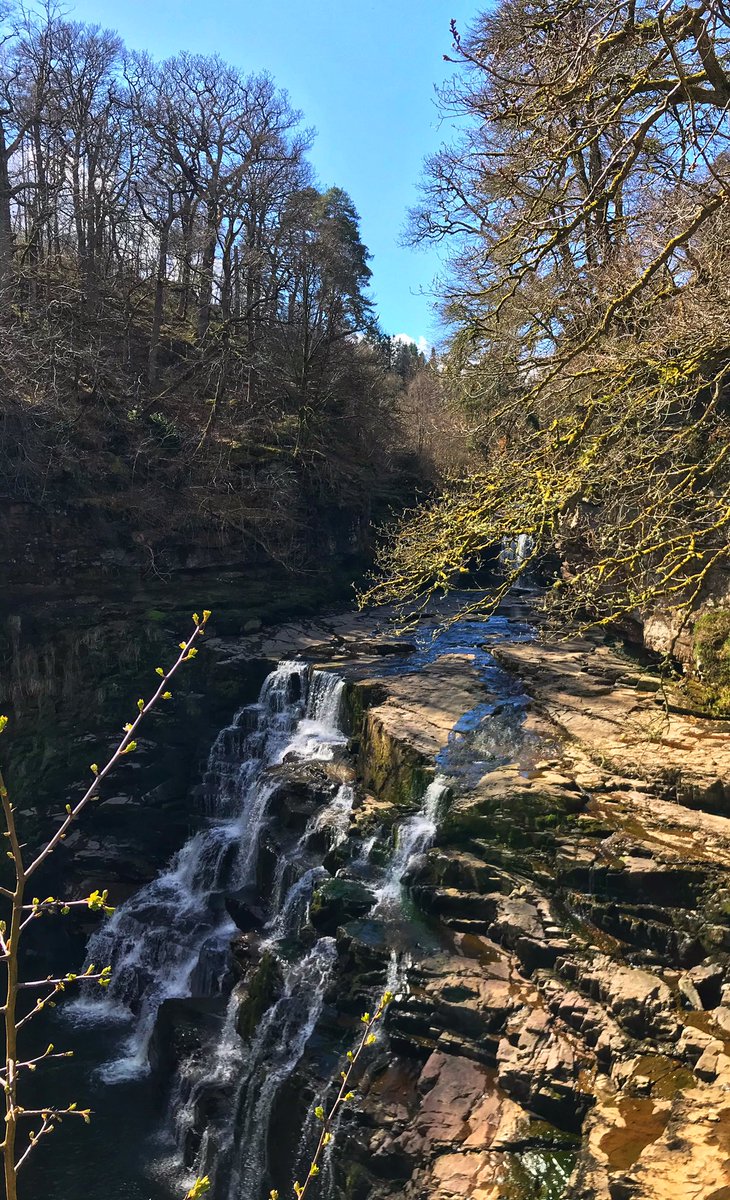 wilson_lynsey's tweet photo. Chasing waterfalls today @newlanarkwhs.  8 mile loop with some lovely weather ☀️😎 #newlanark #fallsoftheclyde @VisitScotland #ThePhotoHour #waterfalls #NaturePhotography #nature #getoutside https://t.co/FcqofHm2RF